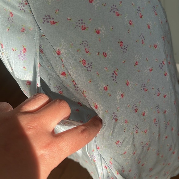 Loveshackfancy - Ruby silk crepe mini dress- Size XS - Picture 8 of 17